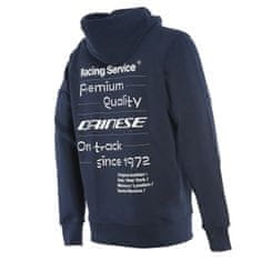 Dainese PADDOCK HOODIE pánská mikina modrá vel.S