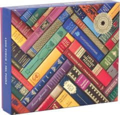 Galison  Metalické puzzle Knihovna 1000 dílků