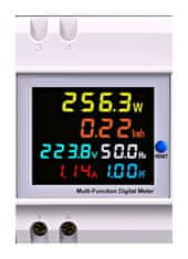 wattmetr - elektroměr na DIN lištu 230 V