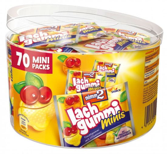 Storck - Nimm2 želé Lachgummi minis v dóze 70 x 10,5g