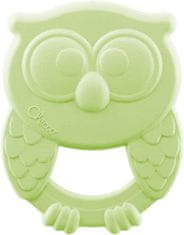 Chicco Kousátko Eco+ Sova Owly zelená 3m+