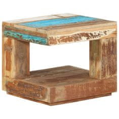 Greatstore Konferenční stolek 45 x 45 x 40 cm masivní recyklované dřevo