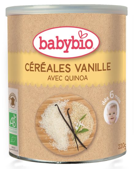 Babybio  nemléčná kaše s vanilkou 220 g