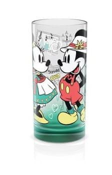 Invictus 1928 Disney Sklenice Mickey a Minnie Vídeň zelená 270ml