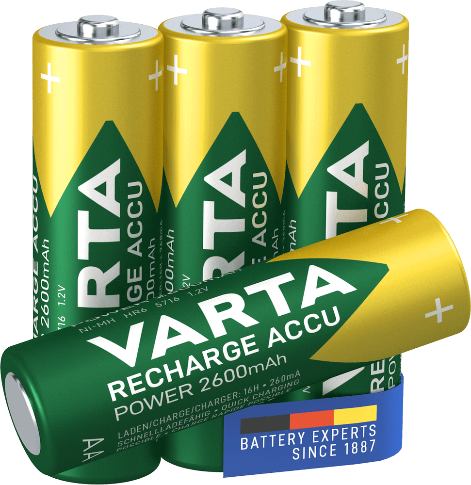 Varta Nabíjecí baterie Power 4 AA 2600 mAh R2U 5716101404