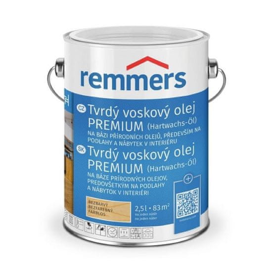 Remmers Tvrdý voskový olej PREMIUM 2.5l farblos