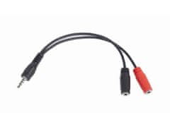 Gembird Kabel MiniJack - x2 MiniJack 3,5mm 0,2m