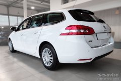 Avisa Zesílená ochranná lišta hrany kufru Peugeot 308 2013-2021 (combi, matná)