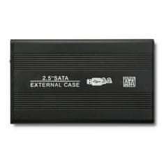 Qoltec Skříň/kapsa 2,5" SATA3 | USB 3.0 HDD/SSD černá