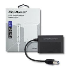 Qoltec USB 3.0 adaptér pro 2,5" SATA3 HDD/SSD