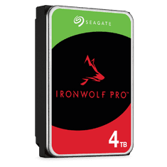 Seagate Ironwolf Pro trdi disk (HDD), 8,89 cm (3,5), 7200 rpm, 4 TB (ST4000NE001) - rozbaleno