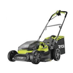 RYOBI Ryobi RY18LMH37A-225 - 18V Akumulátorová hybridní sekačka na trávu, šířka záběru 37cm (2x2.5Ah)