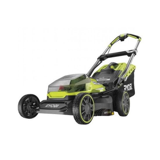 RYOBI Ryobi RY18LMX40A-240 - 18V Akumulátorová sekačka na trávu, šířka záběru 40cm (2x4.0Ah)