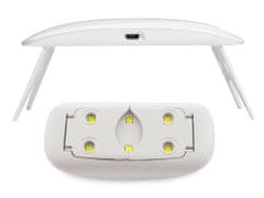 Verk Přenosná UV lampa na nehty Sun Mini 6 LED 18W bílá