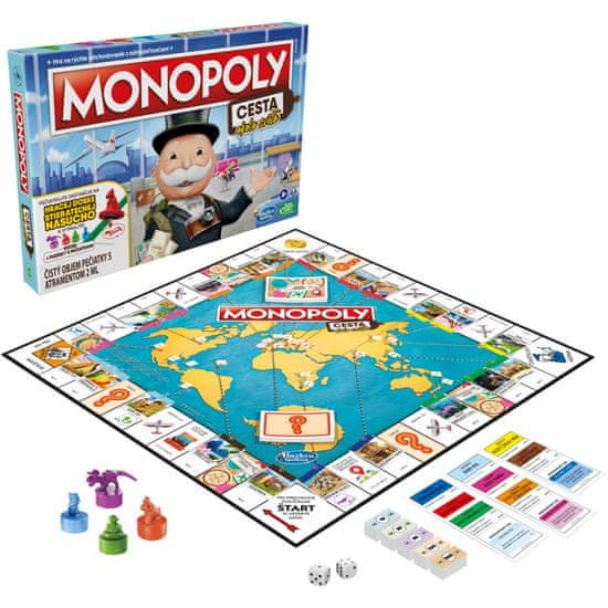 Hasbro Monopoly Cesta Kolem Světa SK