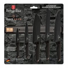 Berlingerhaus Sada Nožů S Listou 6Dílná Rosegold BH-2698