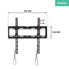 VONROC VONROC Nástěnný držák TV s možností náklonu od 37 do 75 palců - univerzální | Včetně montážního materiálu
