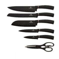 Berlingerhaus Sada Nožů 7 ks Black Rosegold Bh-2422