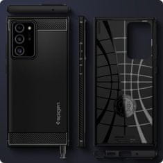 Spigen SPIGEN RUGGED ARMOR GALAXY NOTE 20 ULTRA MATTE BLACK