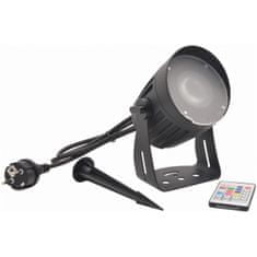 Eurolite LED IP Outdoor Spot 15W RGBW QuickDMX, černý