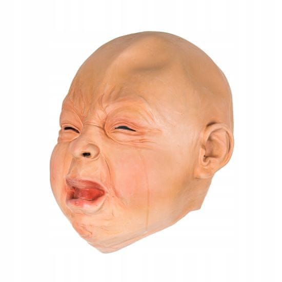 Korbi Profesionální latexová maska plačícího dítěte