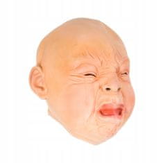 Korbi Profesionální latexová maska plačícího dítěte