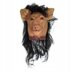 Korbi SAW PIG latexová maska prasete HALLOWEEN