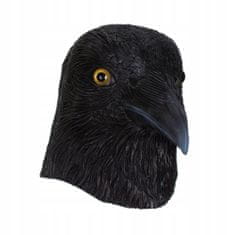 Korbi Profesionální latexová maska Raven, raven head