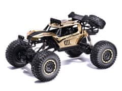 WOWO RC Rock Crawler 2,4GHz 18 - Dálkově Ovládané Auto, 51cm, Kovová Zlatá Barva