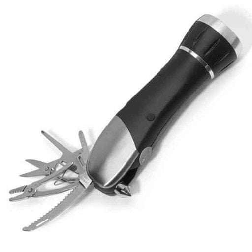 Ikonka Řidičské potřeby Multitool 8v1 + svítilna