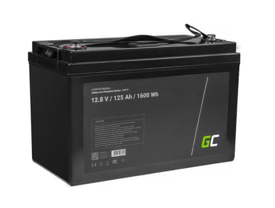 Green Cell CAV13 LiFePO4 baterie 12V 12.8V 125Ah