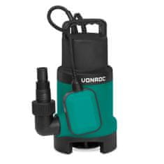 VONROC Ponorné čerpadlo 900W - 16000l/h | Špinavá a čistá voda