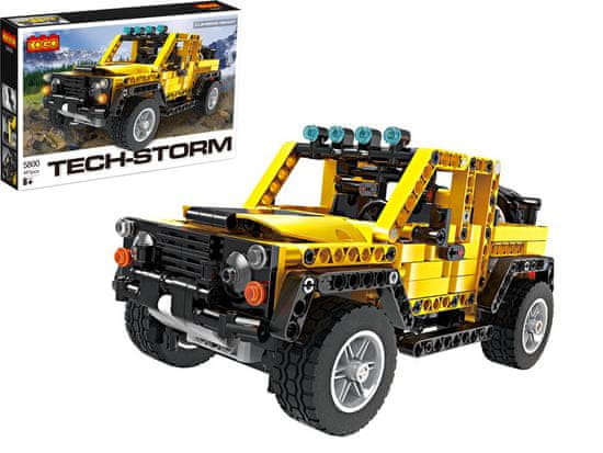 Cogo TECH-STORM stavebnice Jeep offroad kompatibilní 491 dílů