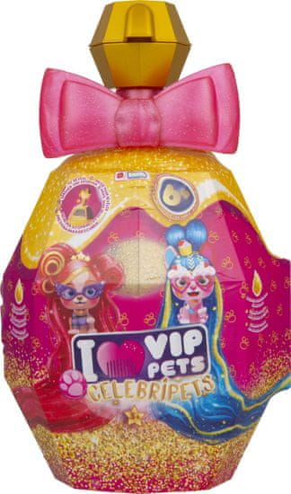 VIP Pets Celebripets - Includes 1 VIP Pets Doll and 10 Surprises! 