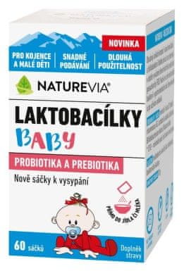 BIOVIT Swiss NatureVia Laktobacilky baby 60 sac