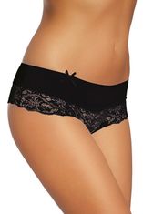 Gabidar Dámské boxerky 096 black + Ponožky Gatta Calzino Strech, černá, L