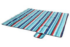 Plážová pikniková deka - kempingová podložka PANAMA 200x200 cm