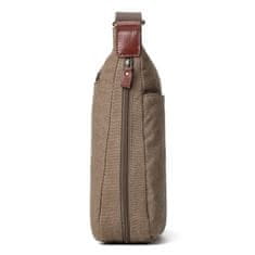 Troop London TRP0236 Unisex velká brašna přes rameno - Brown