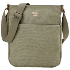 Troop London TRP0236 Unisex velká brašna přes rameno - Khaki