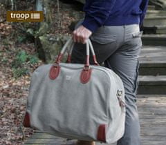 Troop London TRP0263 Velká cestovní brašna 45 L - Hnědá