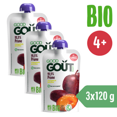 Good Gout BIO Švestka 3x 120 g