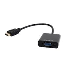 Gembird Adaptér A-HDMI-VGA-03 HDMI - D-Sub (VGA) 0.15m