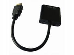 Gembird Adaptér A-HDMI-VGA-03 HDMI - D-Sub (VGA) 0.15m