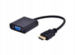 Gembird Adaptér A-HDMI-VGA-03 HDMI - D-Sub (VGA) 0.15m