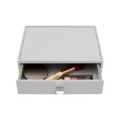 Stackers , Stolní organizér na kosmetiku Pebble Grey Makeup Organiser Drawer | šedá 74631