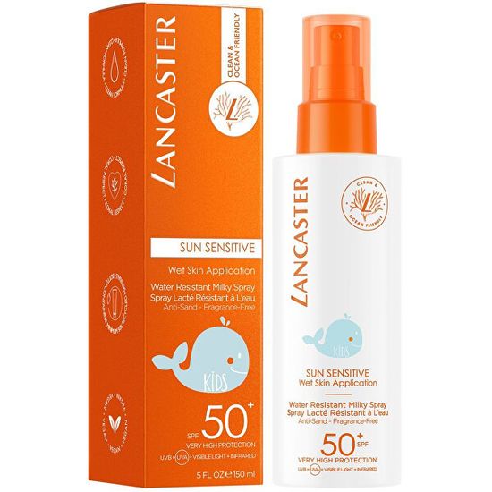 Lancaster Dětský ochranný sprej SPF 50+ Sun Sensitive (Water Resistant Milky Spray) 150 ml