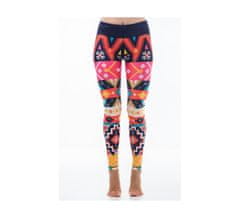 Litex Dámské fitness legíny Six Deuce Aztec - multicolor - Litex M