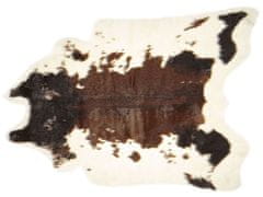 Beliani Koberec koženka hnědá 60 x 90 cm NAMBUNG