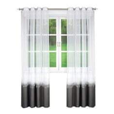 Strefa Firan Ready Curtain, Imola 145x250 cm, kamínky, šedá