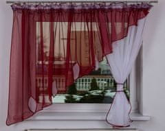 Strefa Firan Ready Curtain, Lima 370x150 Bordo, Right